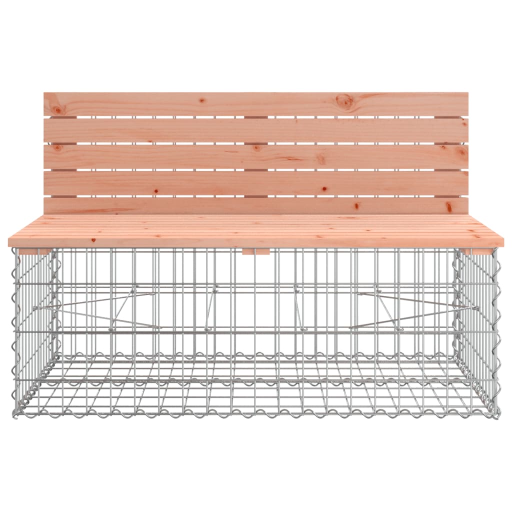 Hagebenk gabiondesign 347x71x65,5 cm heltre douglasgran