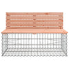 Hagebenk gabiondesign 347x71x65,5 cm heltre douglasgran