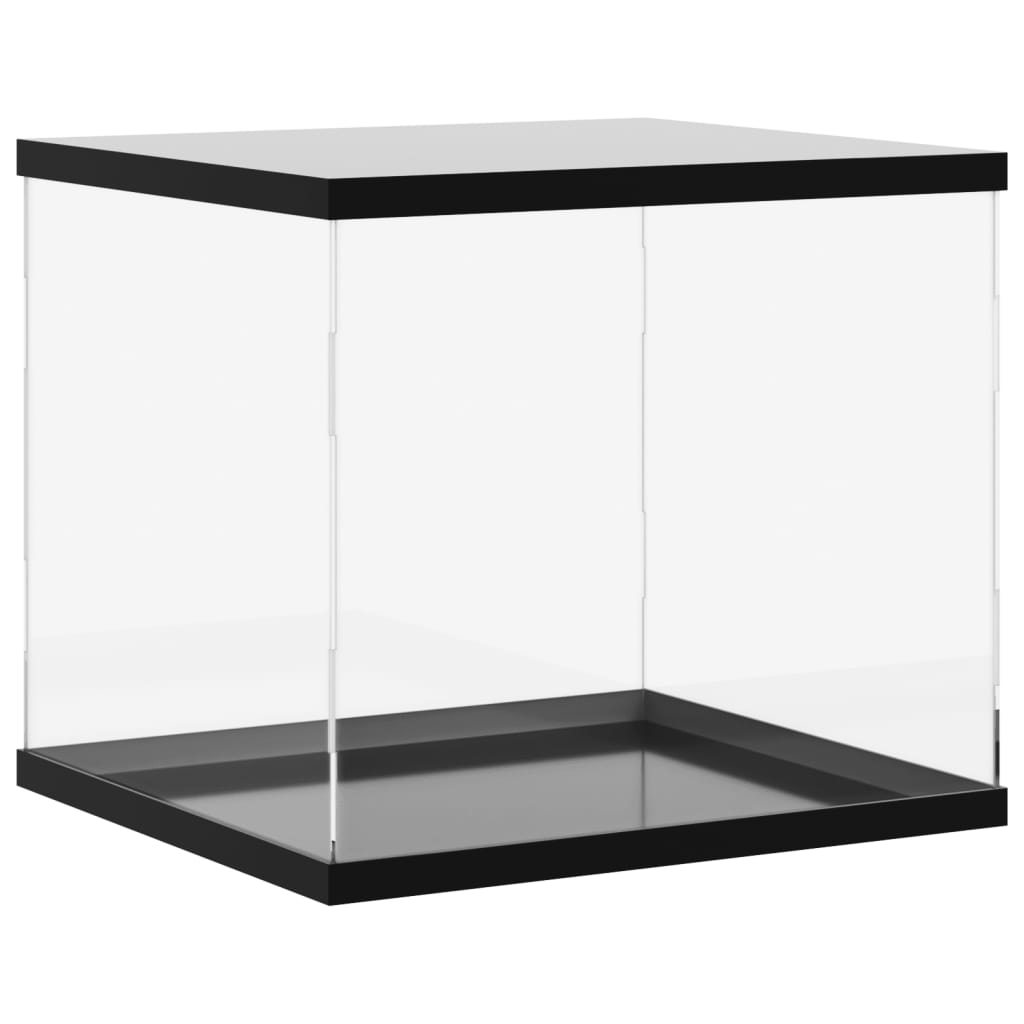Utstillingsboks gjennomsiktig 40x36x35 cm akryl