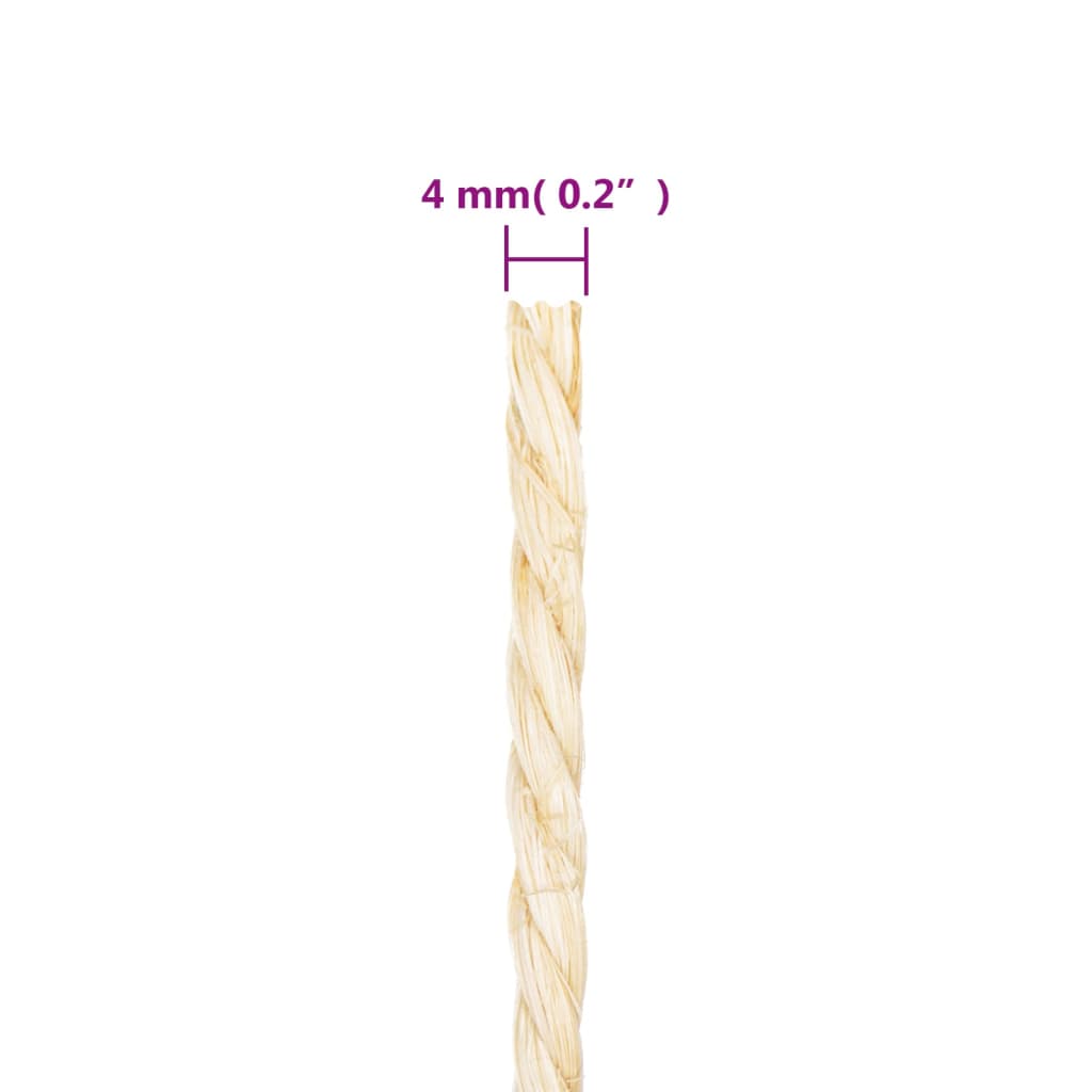 Tau 100% sisal 4 mm 50 m