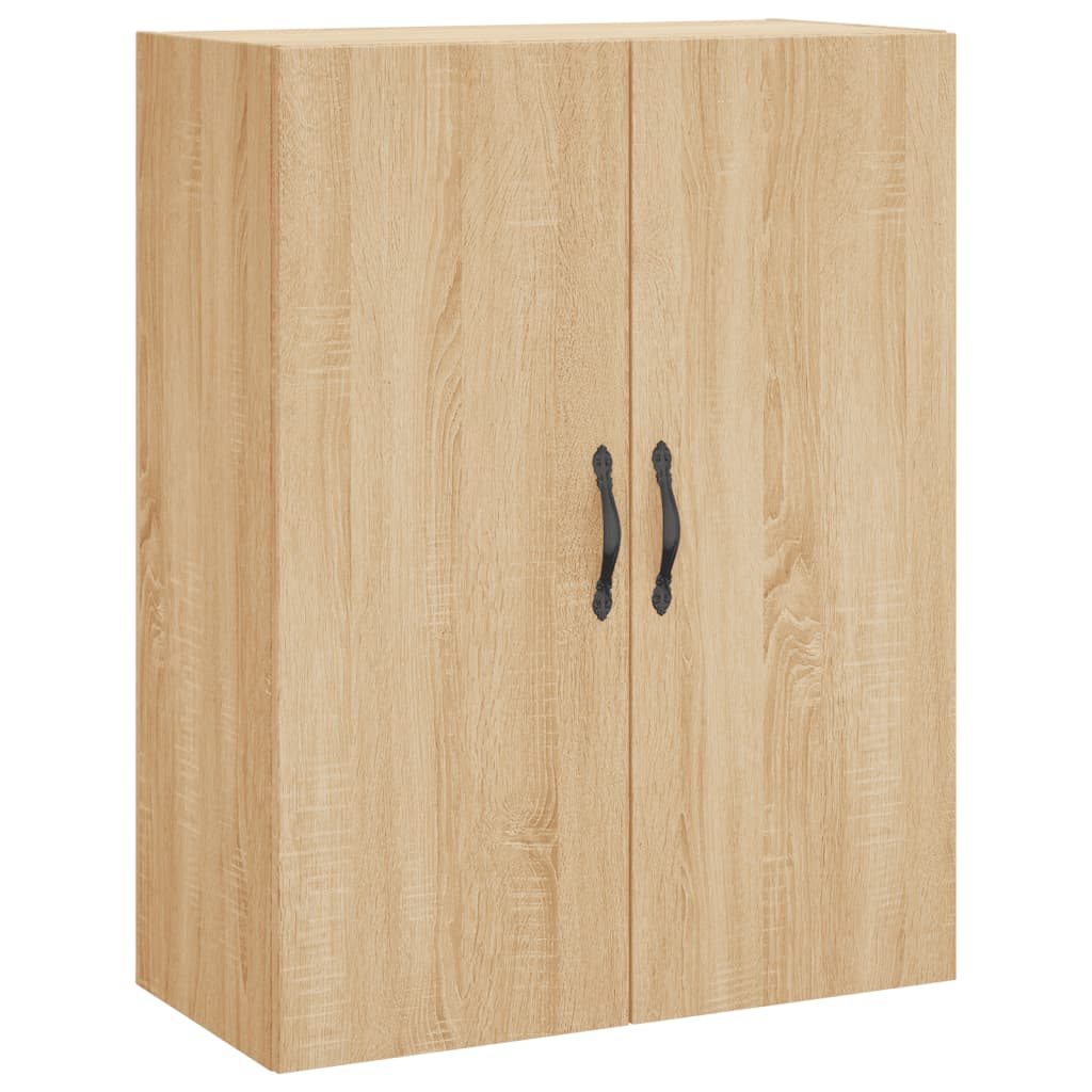 Highboard sonoma eik 69,5x34x180 cm konstruert tre