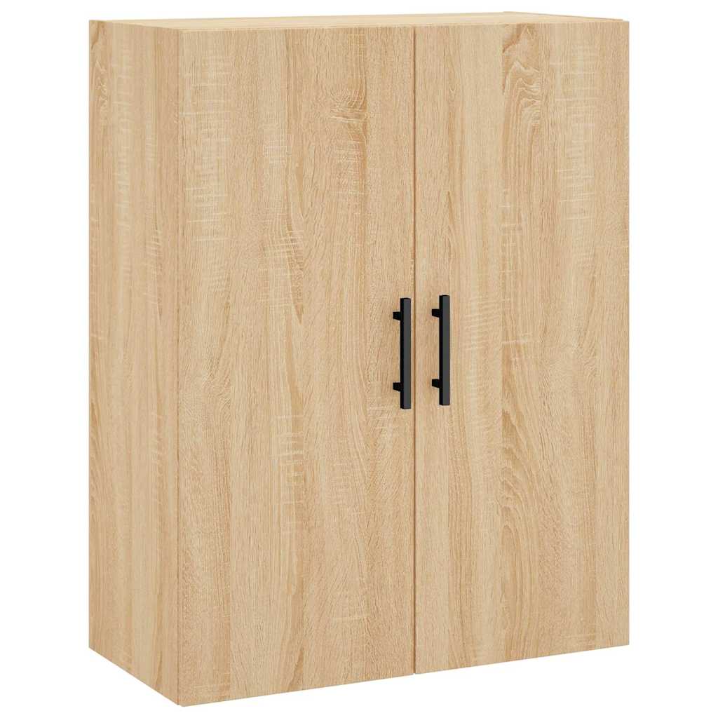 Highboard sonoma eik 69,5x34x180 cm konstruert tre