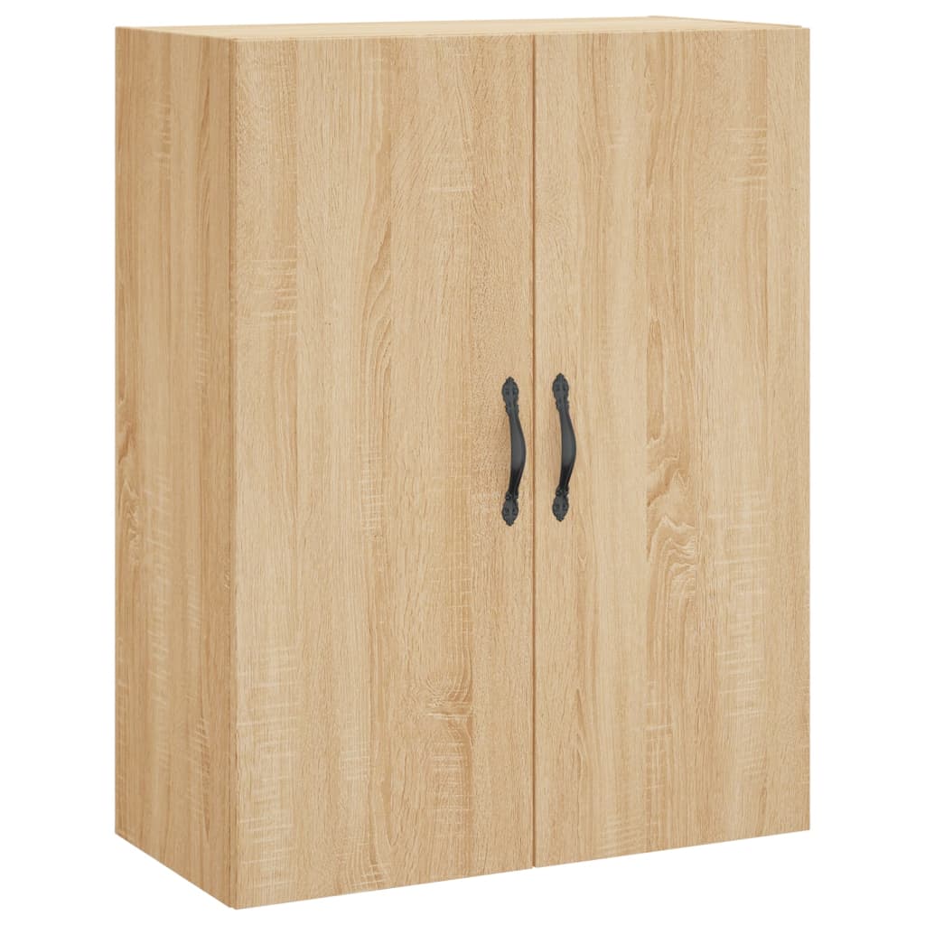 Highboard sonoma eik 69,5x34x180 cm konstruert tre