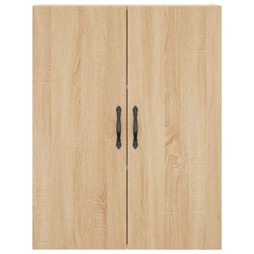 Highboard sonoma eik 69,5x34x180 cm konstruert tre