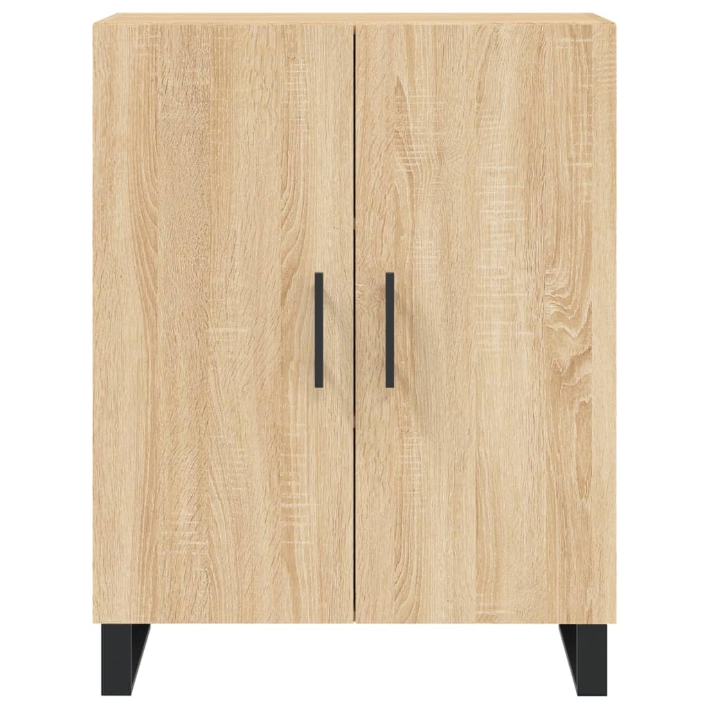 Highboard sonoma eik 69,5x34x180 cm konstruert tre