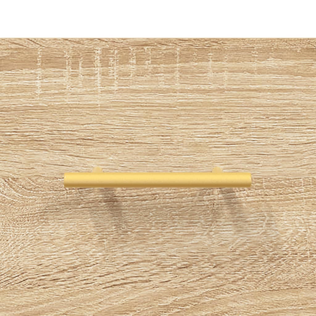Highboard sonoma eik 69,5x34x180 cm konstruert tre