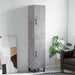 Highboard betonggrå 34,5x34x180 cm konstruert tre vidaXL