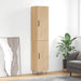 Highboard sonoma eik 34,5x34x180 cm konstruert tre