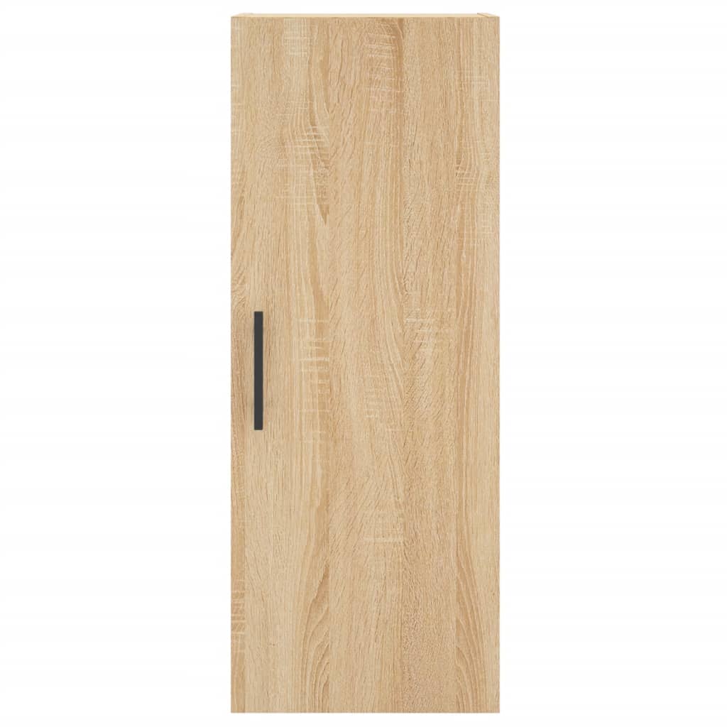 Highboard sonoma eik 34,5x34x180 cm konstruert tre