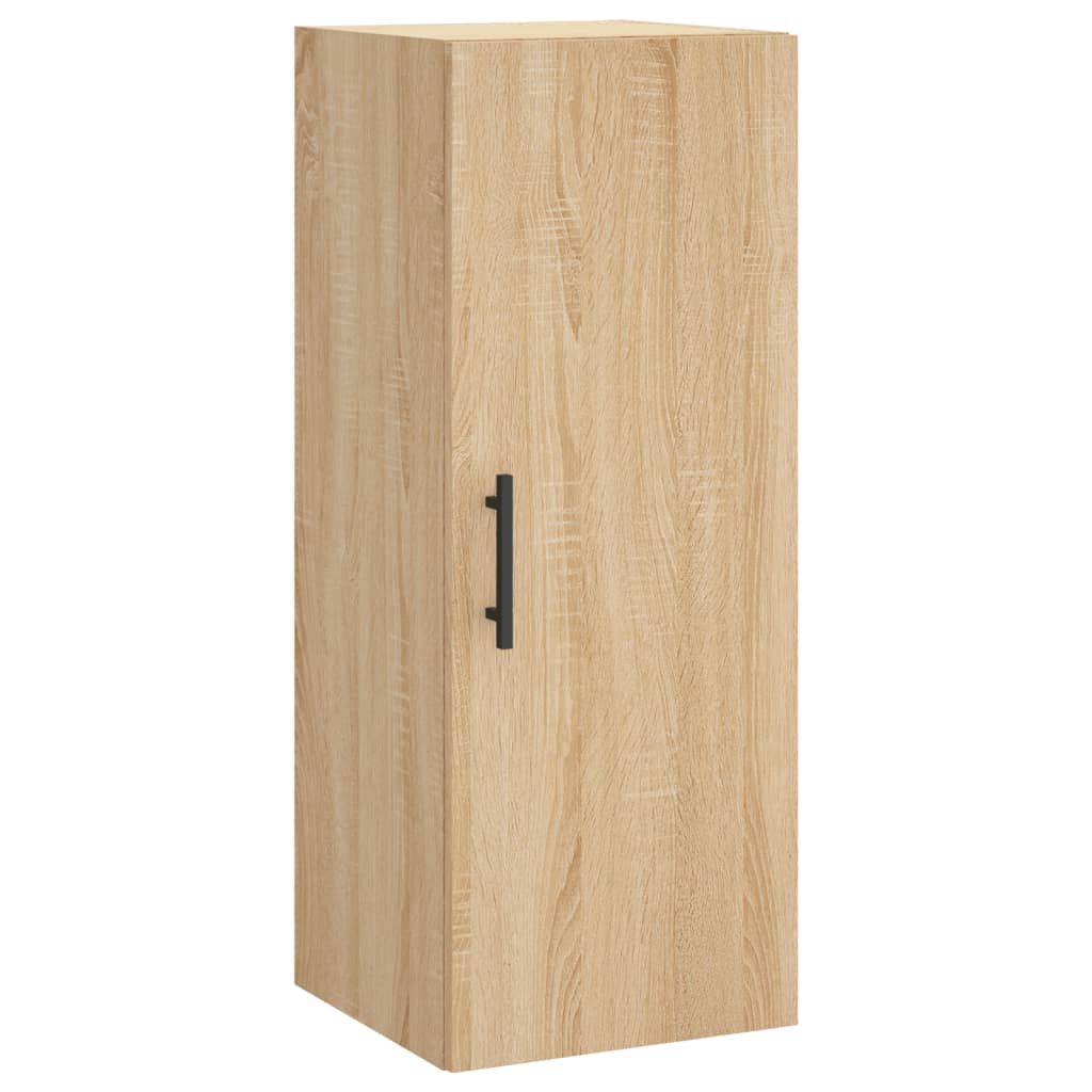Highboard sonoma eik 34,5x34x180 cm konstruert tre vidaXL