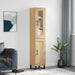 Highboard sonoma eik 34,5x34x180 cm konstruert tre