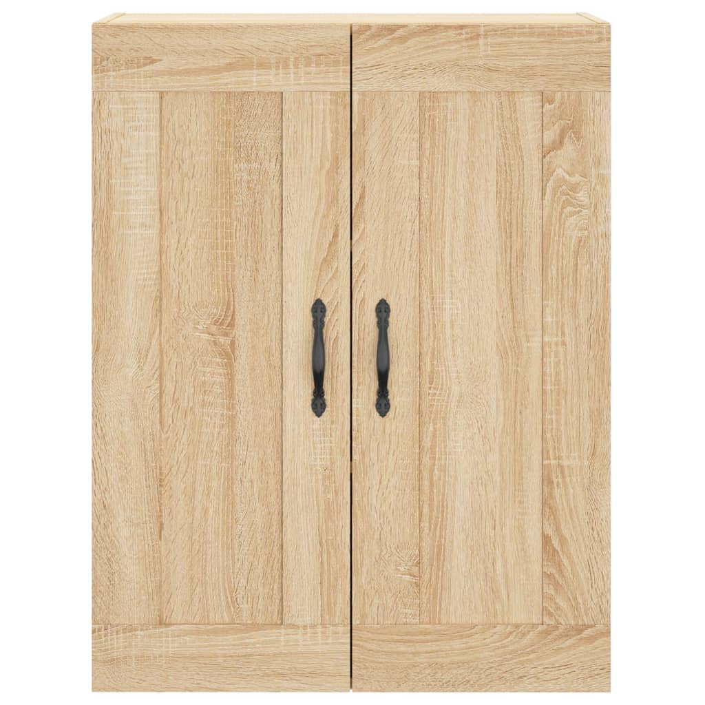 Highboard sonoma eik 69,5x34x180 cm konstruert tre