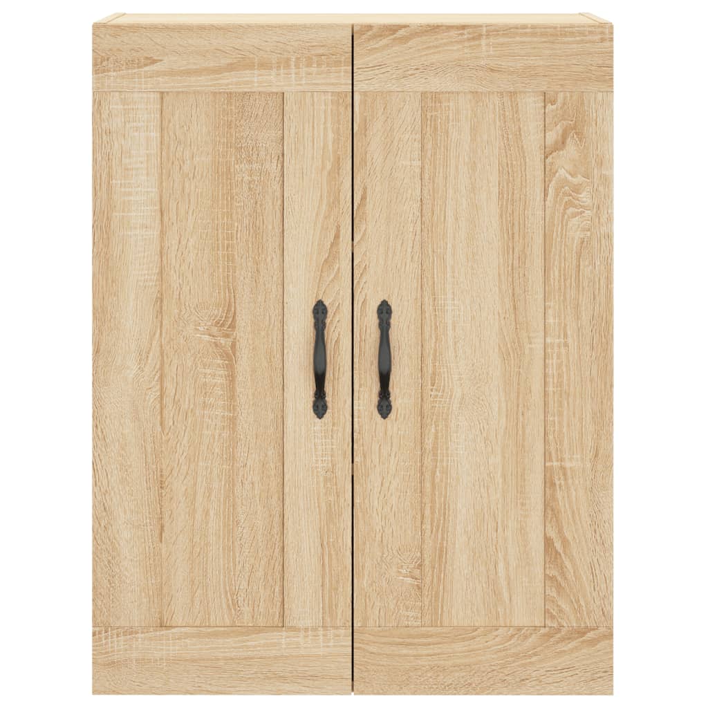Highboard sonoma eik 69,5x34x180 cm konstruert tre