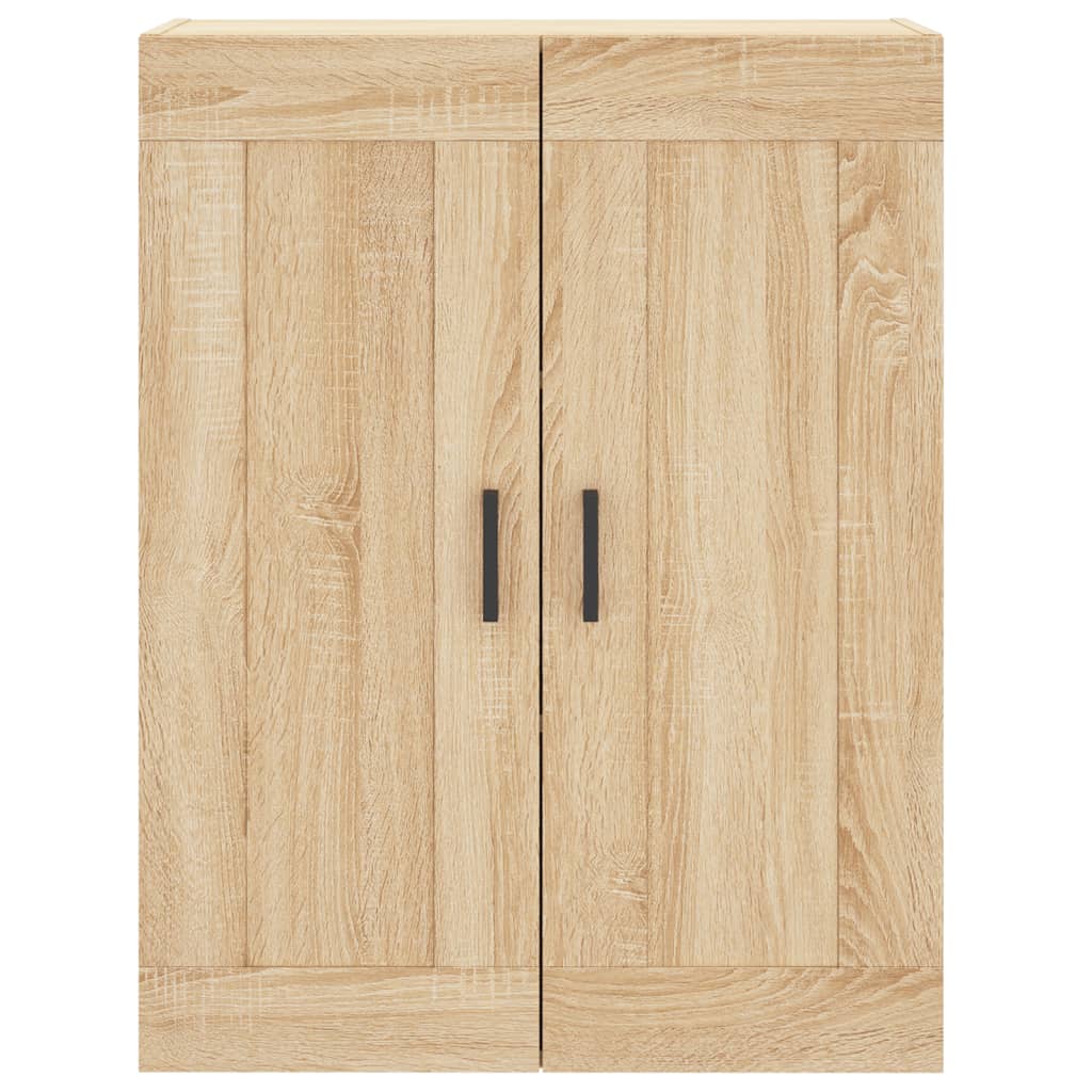 Highboard sonoma eik 69,5x34x180 cm konstruert tre