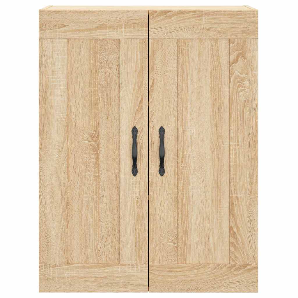 Highboard sonoma eik 69,5x34x180 cm konstruert tre