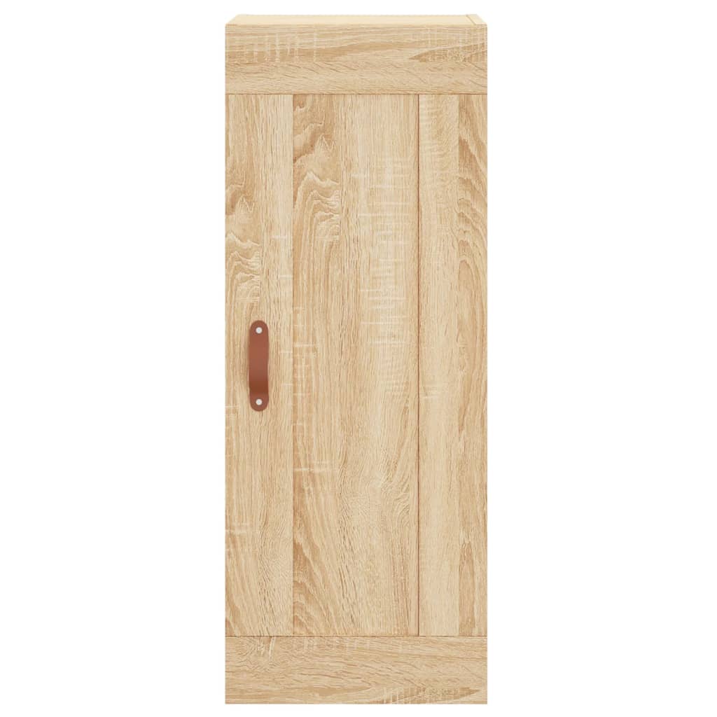 Highboard sonoma eik 34,5x34x180 cm konstruert tre