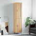 Highboard sonoma eik 34,5x34x180 cm konstruert tre