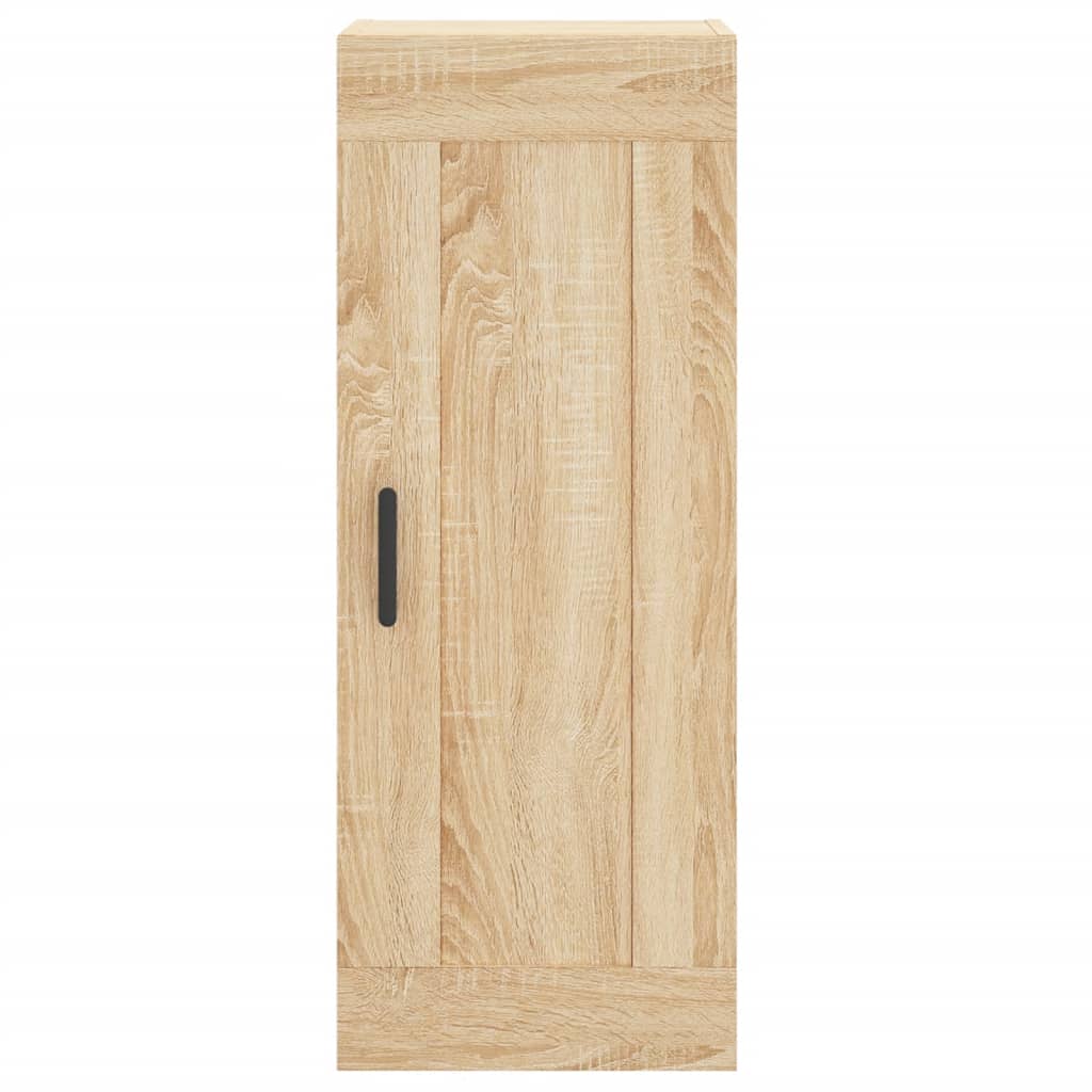 Highboard sonoma eik 34,5x34x180 cm konstruert tre