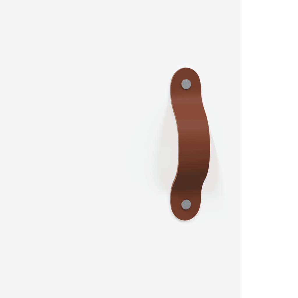 Highboard hvit 34,5x34x180 cm konstruert tre