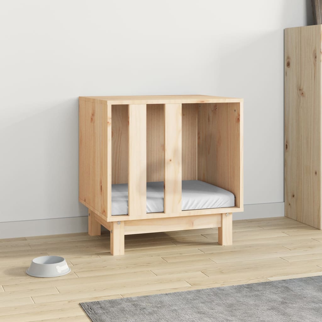 Hundehus 50x40x52 cm heltre furu
