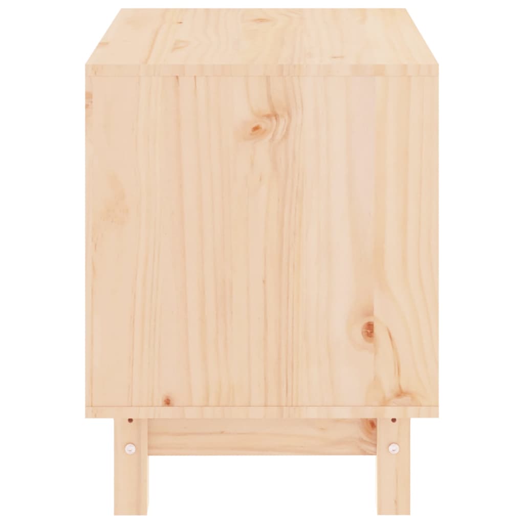 Hundehus 50x40x52 cm heltre furu