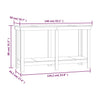 Arbeidsbenk 140x50x80 cm heltre furu