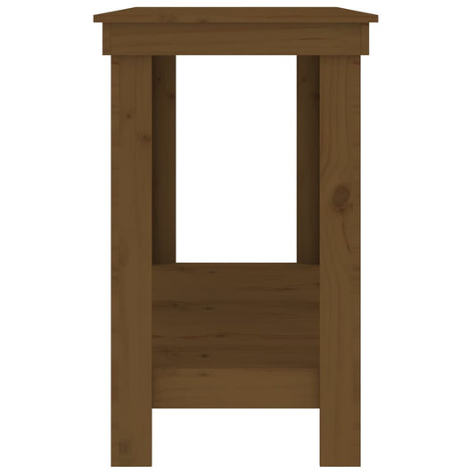 Arbeidsbenk honningbrun 180x50x80 cm heltre furu