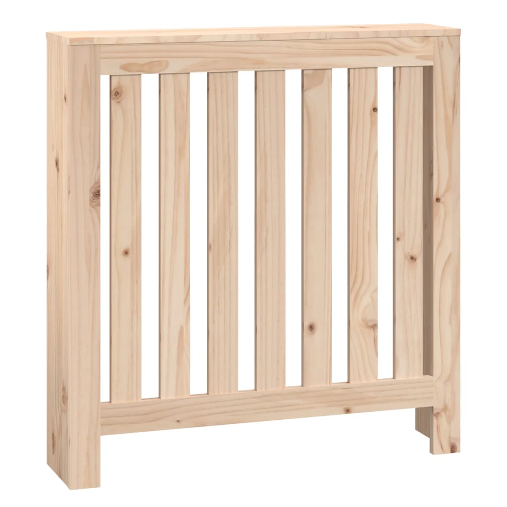 Radiatordeksel 79,5x19x84 cm heltre furu vidaXL