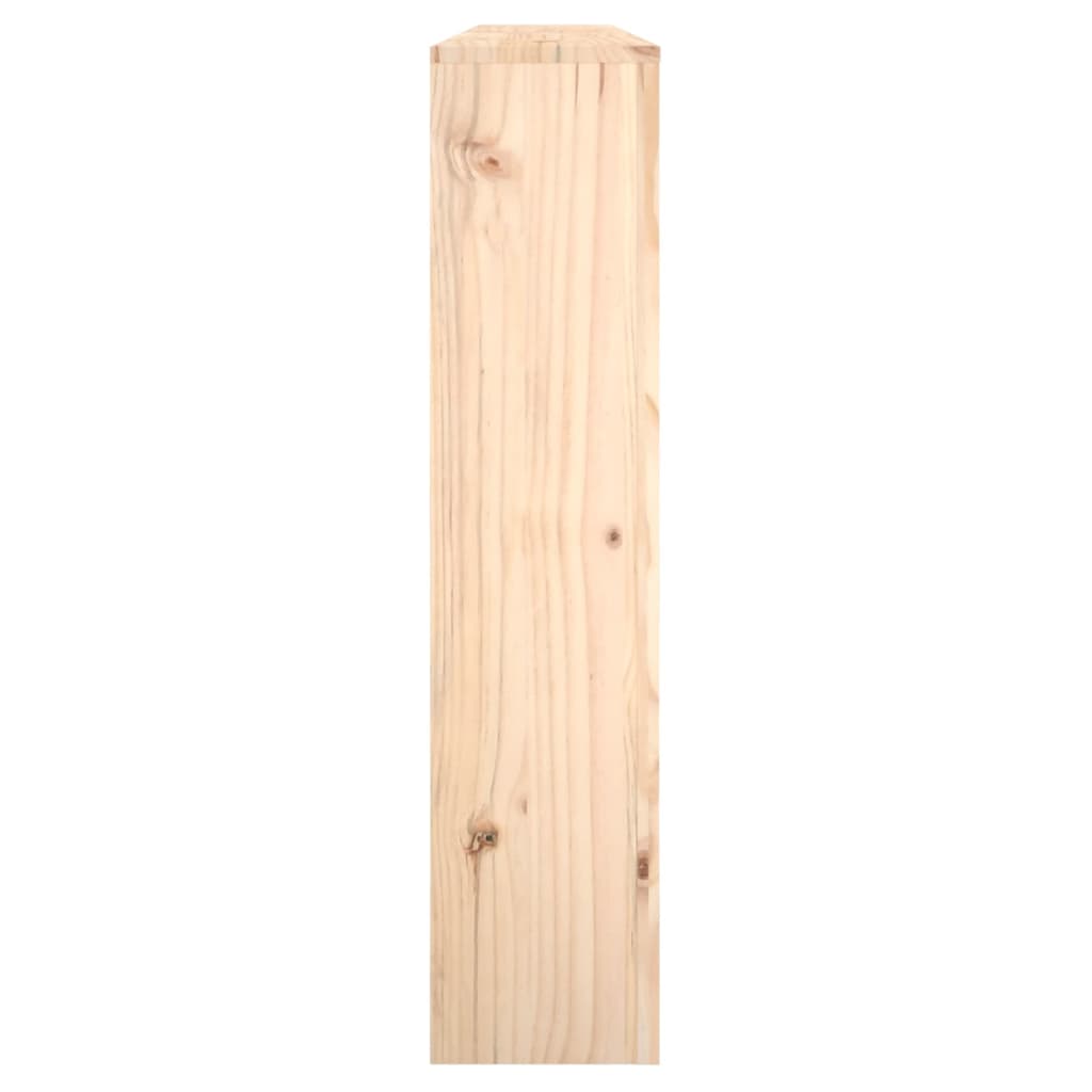 Radiatordeksel 153x19x84 cm heltre furu vidaXL