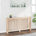 Radiatordeksel 153x19x84 cm heltre furu vidaXL