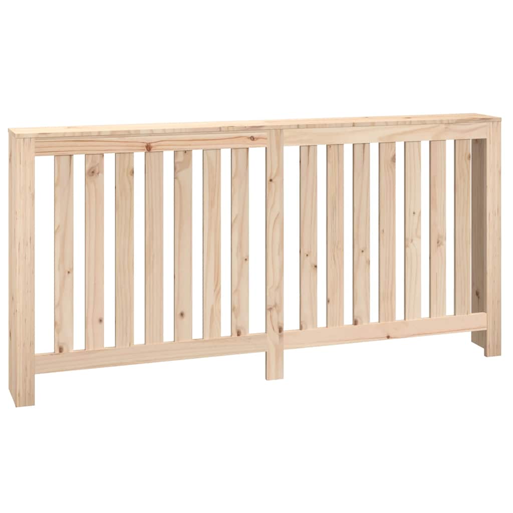 Radiatordeksel 169x19x84 cm heltre furu vidaXL