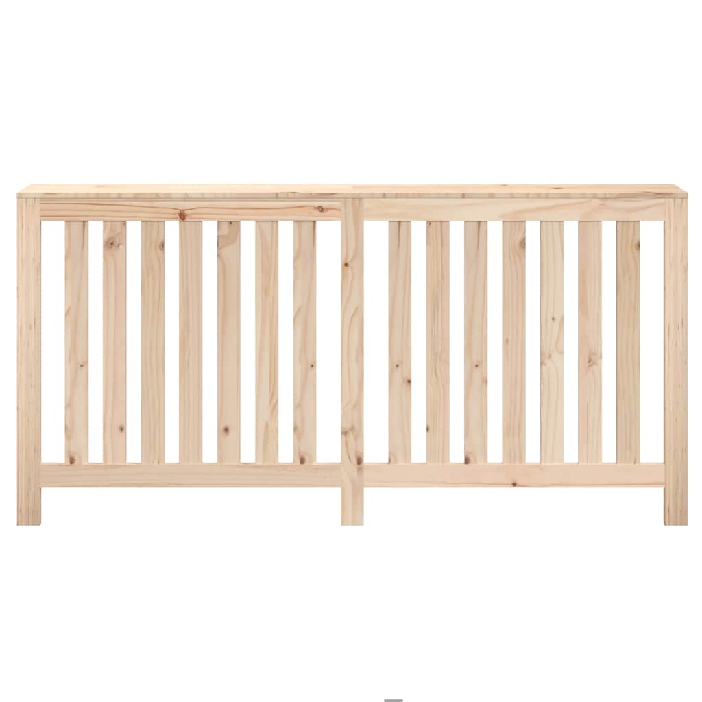 Radiatordeksel 169x19x84 cm heltre furu vidaXL
