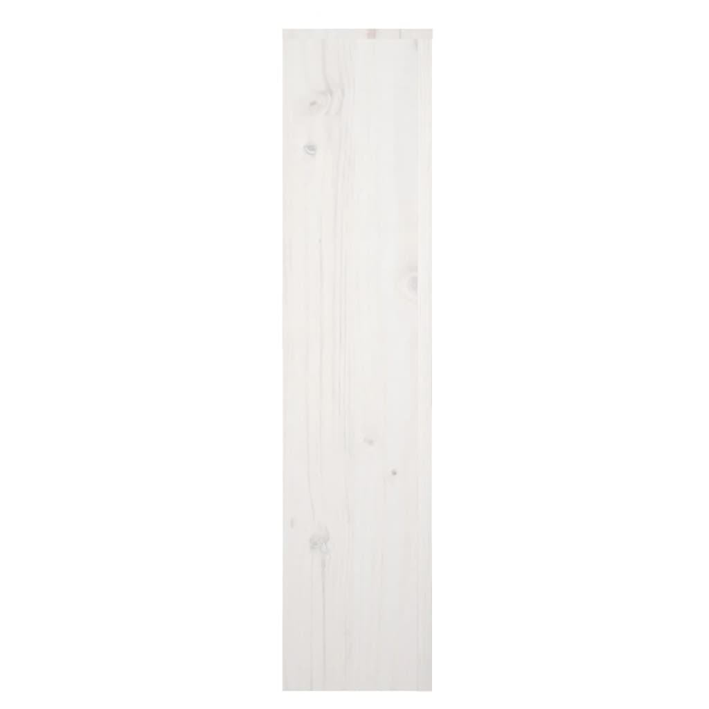 Radiatordeksel hvit 169x19x84 cm heltre furu vidaXL