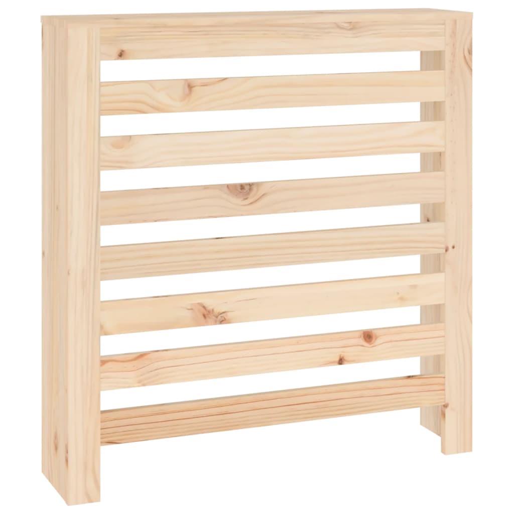 Radiatordeksel 79,5x19x84 cm heltre furu vidaXL