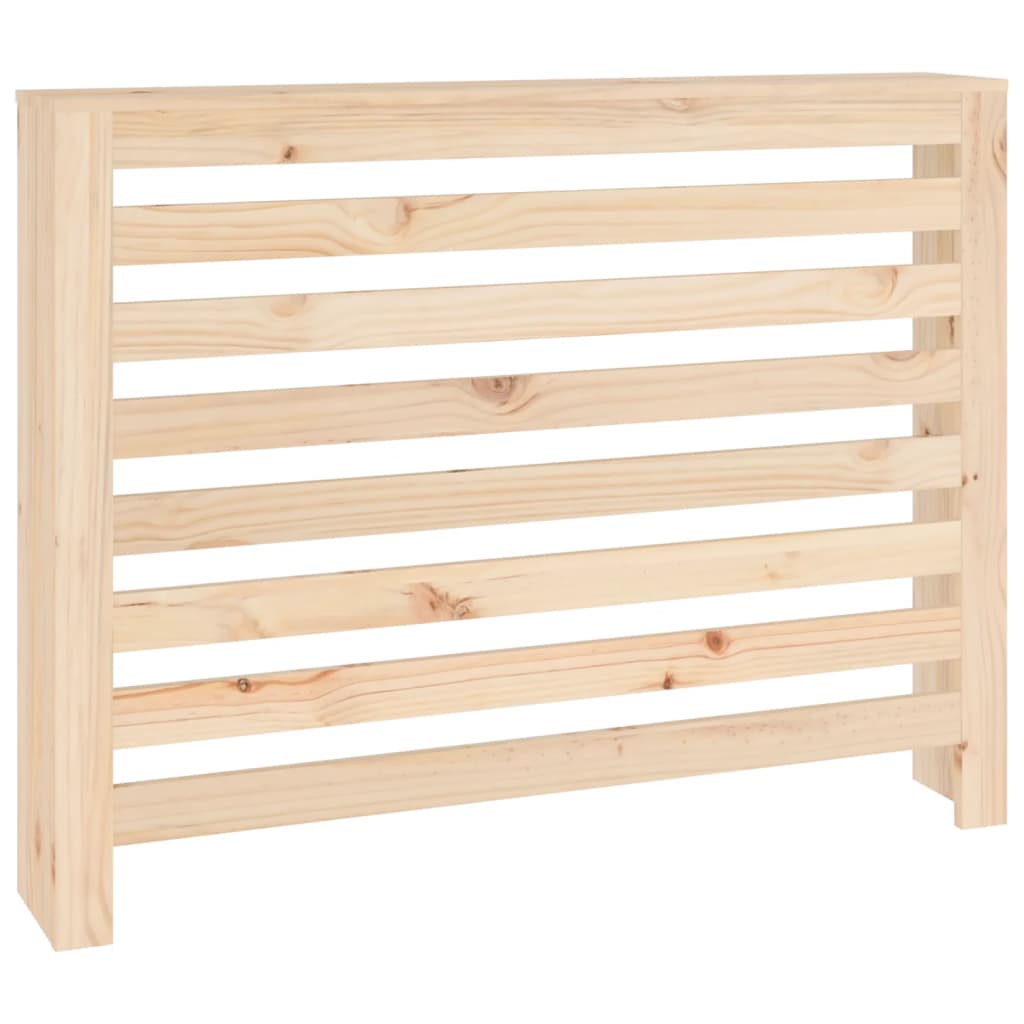 Radiatordeksel 108,5x19x84 cm heltre furu vidaXL