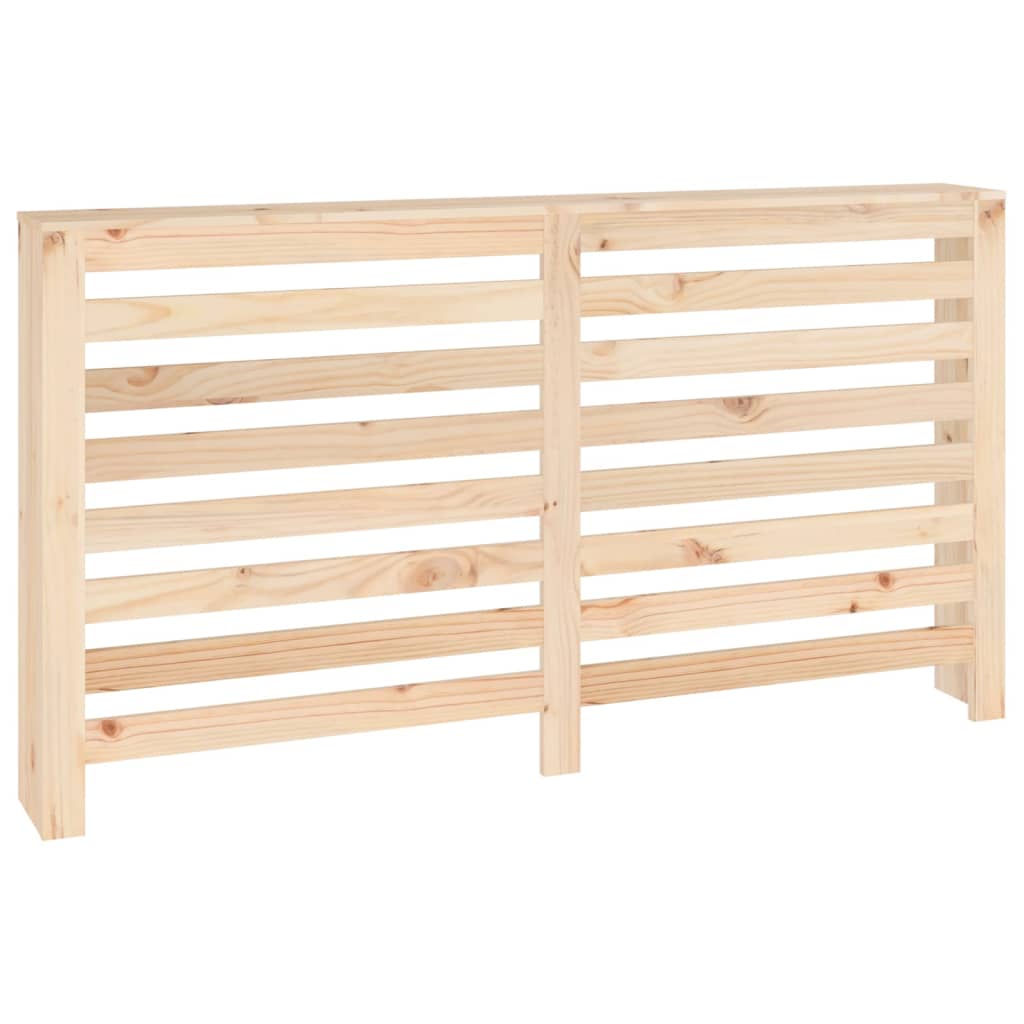 Radiatordeksel 153x19x84 cm heltre furu vidaXL