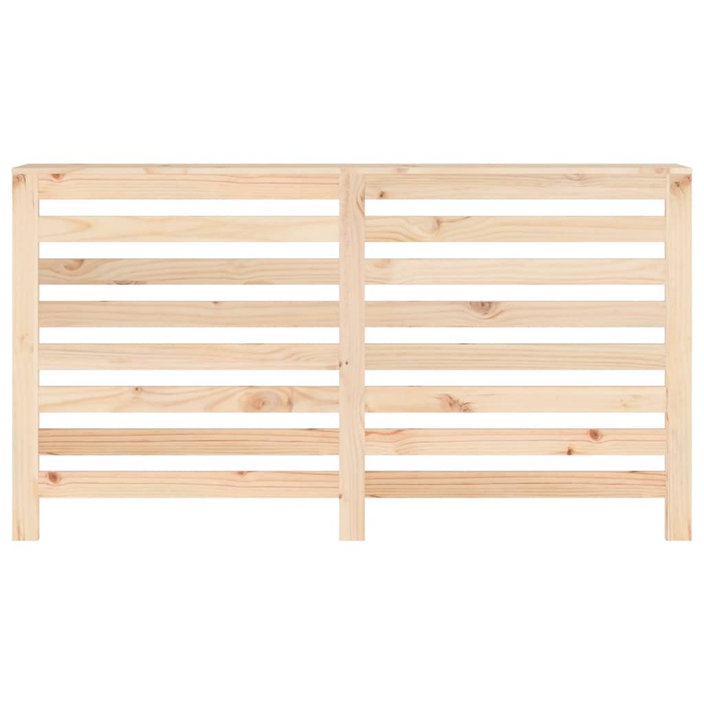 Radiatordeksel 153x19x84 cm heltre furu vidaXL