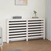 Radiatordeksel hvit 153x19x84 cm heltre furu vidaXL