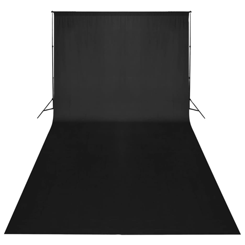 Fotostudiosett med lyssett, bakgrunn og reflektor