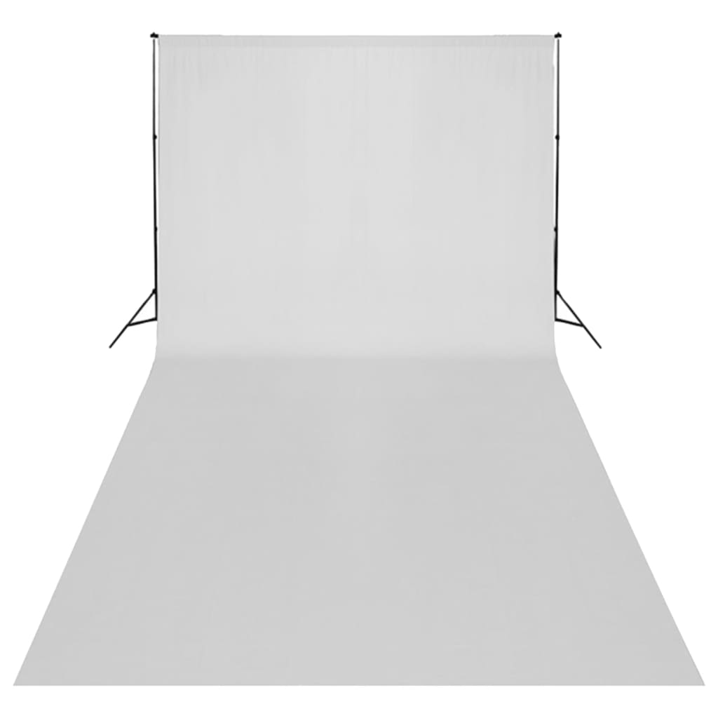 Fotostudiosett med lyssett, bakgrunn og reflektor