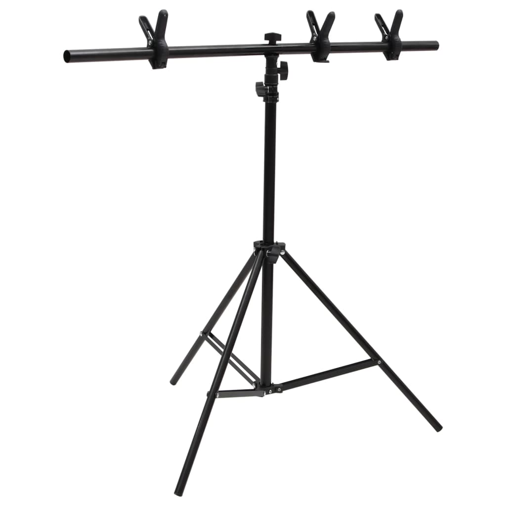 Fotostudiosett med lyssett, bakgrunn og reflektor