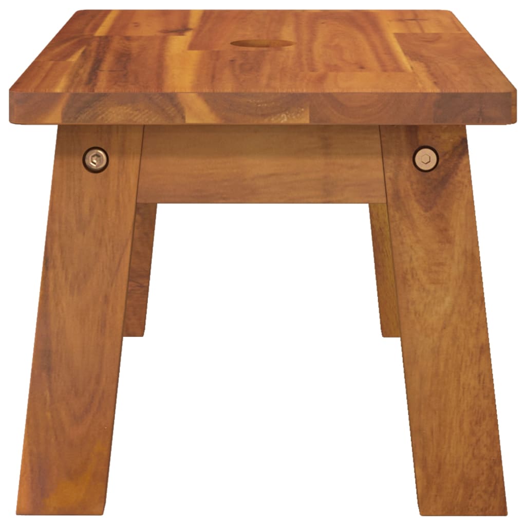 Trinnkrakk 38x26x22 cm heltre akasie