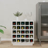 Vinhylle hvit 55,5x34x61 cm heltre furu
