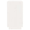 Vinhylle hvit 55,5x34x61 cm heltre furu