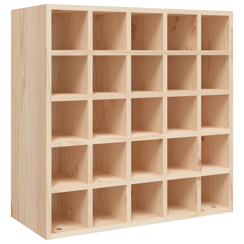 Vinskap 56x25x56 cm heltre furu