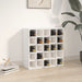 Vinskap hvit 56x25x56 cm heltre furu