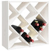 Vinhylle hvit 62x25x62 cm heltre furu