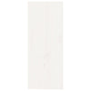 Vinhylle hvit 62x25x62 cm heltre furu