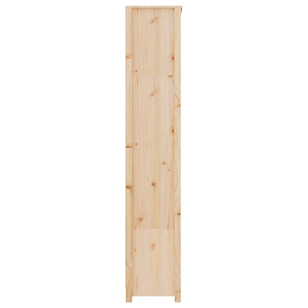 Bokhylle 80x35x183 cm heltre furu