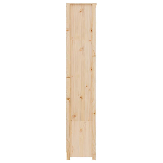 Bokhylle 80x35x183 cm heltre furu